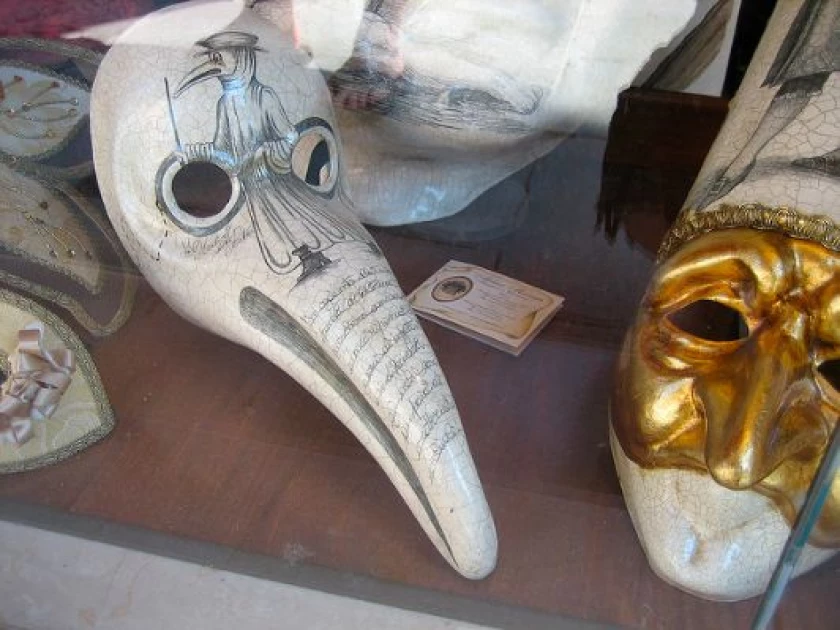 Le masque de peste - Bazar de l'Histoire
